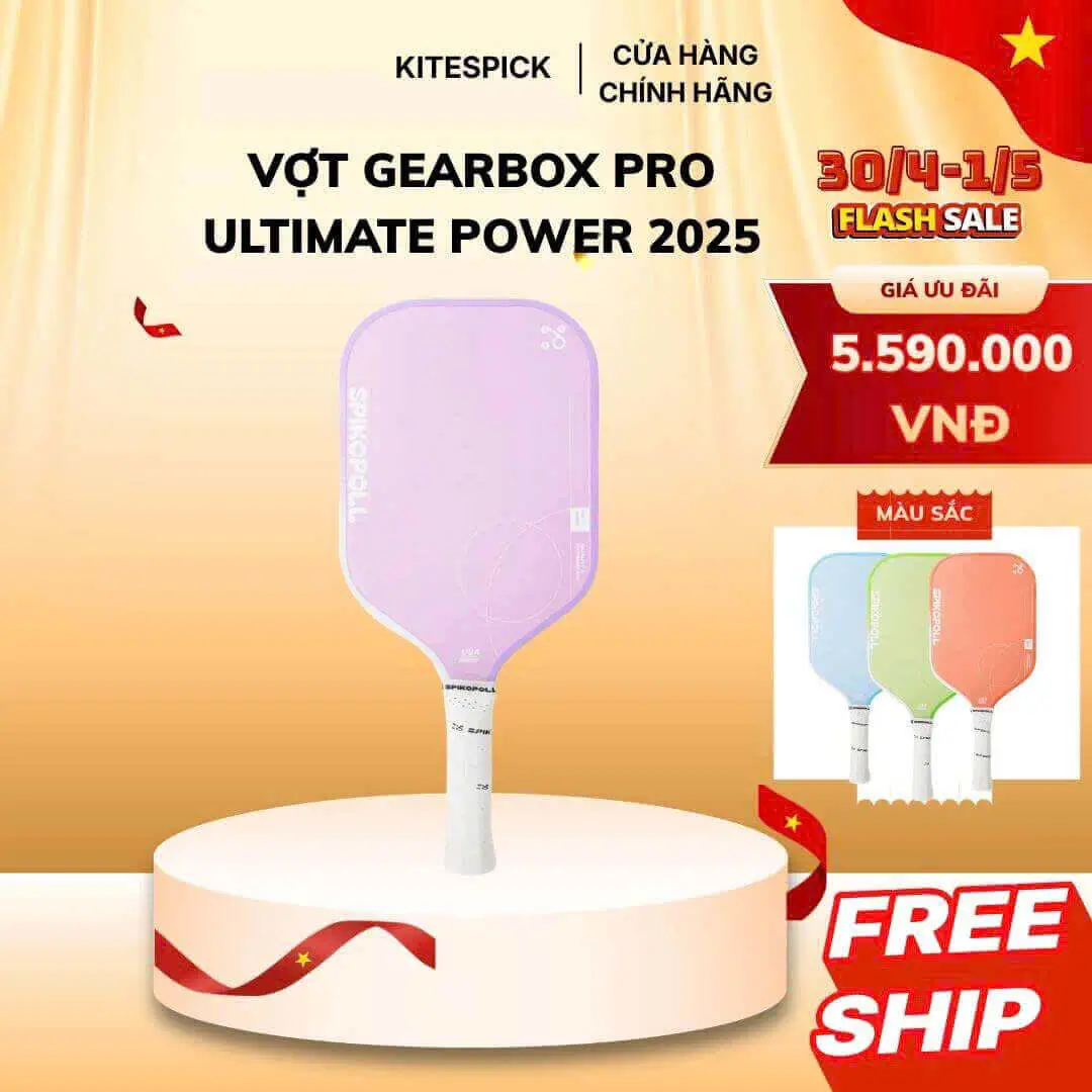 Vợt GearBox Pro Ultimate Power 2025