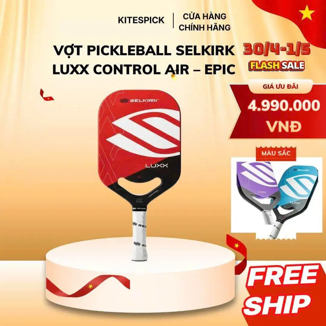 Vợt Pickleball Selkirk Luxx Control Air – Epic