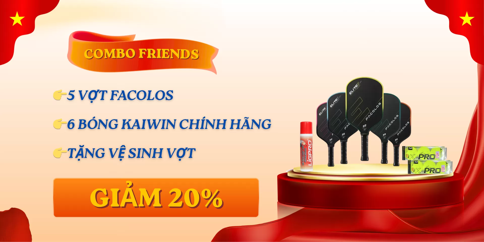 Combo Friends dành cho hội nhóm cùng chơi