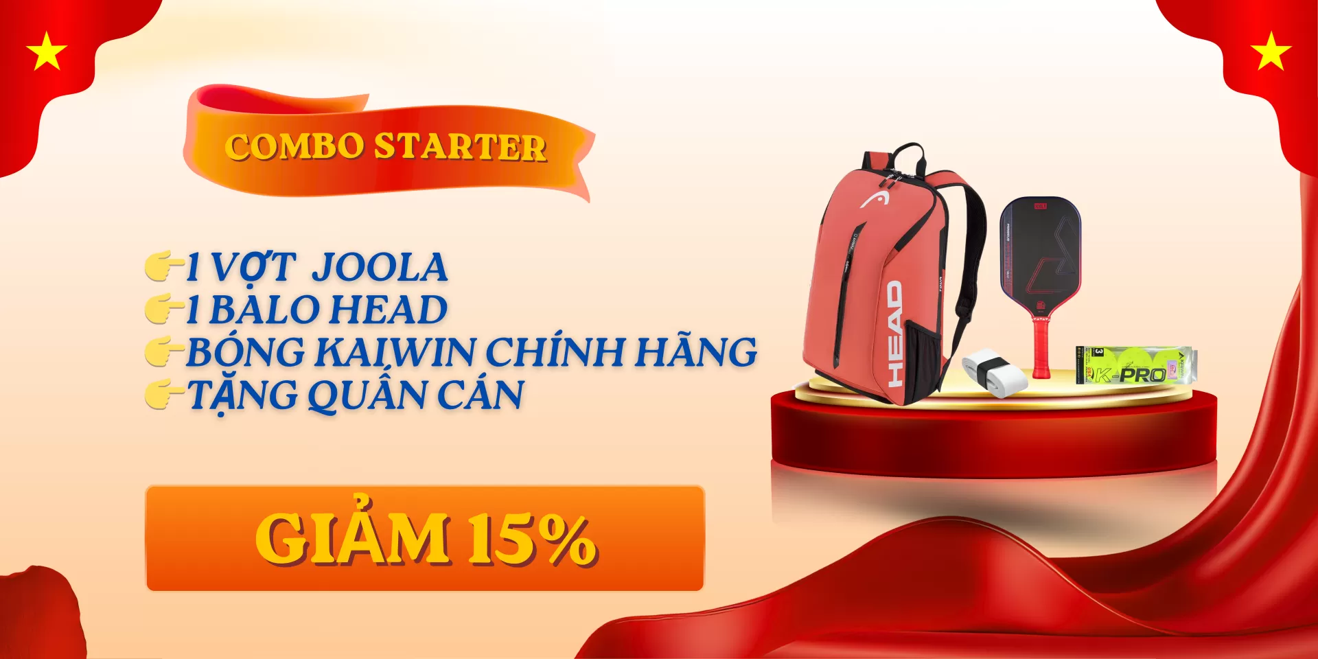 Combo starter dành cho người mới bắt đầu